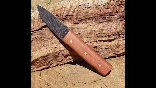 Finishing the Mors Kochanski knife [upl. by Akemrej]