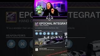 EPOCHAL INTERGRATION NEW HAND CANNON SLAPS  Destiny 2 Season of the Deep [upl. by Nassi]