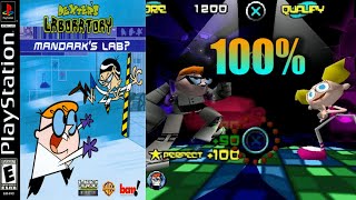 Dexters Laboratory Mandarks Lab 05 100 PS1 Longplay [upl. by Yrotciv]