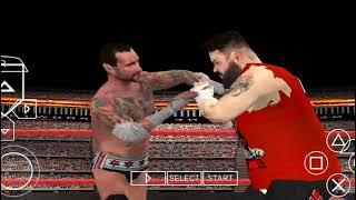 WWE CM Punk Vs Kevin Owens 😧 \ PSP WWE2K23 Mod \ PS2 Emulator Gaming Videos \ wwegames gaming [upl. by Kristos]