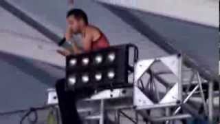 Twenty One Pilots  Car Radio  On Top Of The Stage At Bonnaroo 2013 [upl. by Olfe]