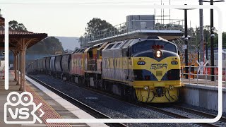 SSR Grain Hornshow Down Thru Wangaratta  Vic Spotters [upl. by Aernda640]