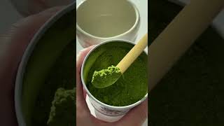 making a matcha latte at home 🍵 [upl. by Boot]