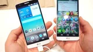 Comparison LG G3 s vs LG G2 english [upl. by Cohbath]