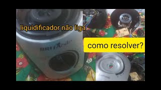 liquidificador não liga  britânia eletrônic 600W  bora consertar [upl. by Idalia844]