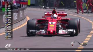 2017 Monaco Grand Prix Race Highlights [upl. by Aelyk]