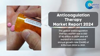 Anticoagulation Therapy Market Report 2024  Forecast Market Size amp Growth [upl. by Elbam338]