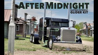 Custom Peterbilt 389 with flat black paint job [upl. by Nuhsed]