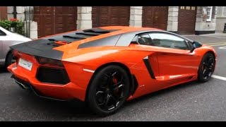 ARAB Lamborghini Aventador Loud Revs [upl. by Ael463]