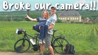 Cycling the Wine Route in Beaune Burgundy France Vlog [upl. by Bauske]