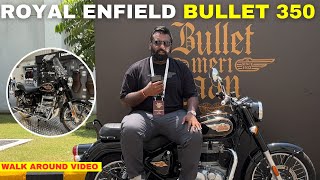 New Royal Enfield Bullet 350  New Bullet 2023  Malayalam Review [upl. by Beera240]