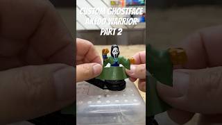 Custom Ghostface Akedo Warrior Part 2 Stabber VS Stabber akedowarriors ghostface [upl. by Nire]