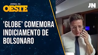 Após receber R 177 milhões de Lula Globo debocha de indiciamento contra Bolsonaro [upl. by Ahsenyt]