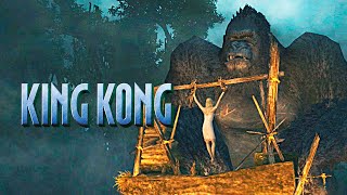 PETER JACKSONS KING KONG PS2XBOX 360XBOXPCGAMECUBE 3  Enfrentando DINOSSAUROS PTBR [upl. by Jonina]