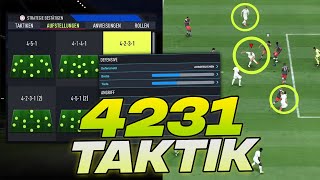 FIFA 22 4231 Taktik 🦁 Besser werden mit der Meta Formation [upl. by Neirol]