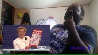 SNLs Donald Trump vs Hillary Clinton Third Debate REACTION [upl. by Sindee]