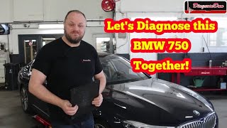 Lets Diagnose this BMW 750 Together [upl. by Togram]