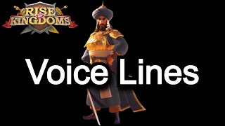 Saladin All Voice Lines  Rise of Kingdoms [upl. by Clorinda]