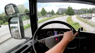 Awesome ETS2 style drive to Norrtälje Scania G490 Truck  Trailer combination [upl. by Botti646]