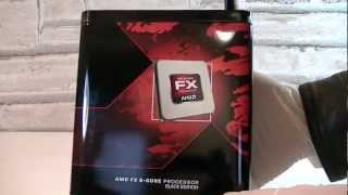 AMD FX8350 CPU Unboxing [upl. by Pat933]