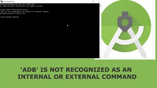 adb Is Not Recognized As An Internal Or External Command In Android Studio in Windows 10 [upl. by Hoppe]