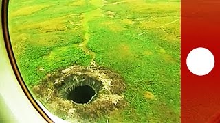 Mysterious giant crater discovered at worlds end in Siberia [upl. by Norton]