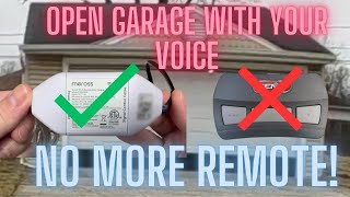 Meross Smart Garage Opener Unboxing Setup and Review [upl. by Chet]