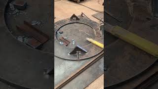 flange joint welding [upl. by Siradal]