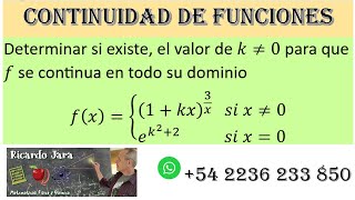 Continuidad de Funciones [upl. by Wymore]