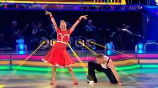 James Jordan amp Denise Van Outen  Jive  Strictly Come Dancing Series 10 Week 2 [upl. by Noremmac]