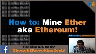 How to Mine Ethereum on your Gaming Rig [upl. by Natloz]