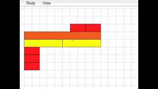 MathinPictures13 Multiplication with Cuisenaire Rods [upl. by Indys]