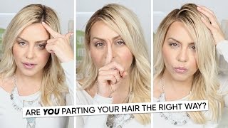 Are You Parting Your Hair the Right Way [upl. by Laaspere]