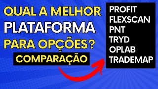 QUAL A MELHOR PLATAFORMA PARA OPERAR OPÇÕES COMPARATIVO DE PREÇO E QUALIDADE UMA É GRÁTIS [upl. by Rehpotsrihc]