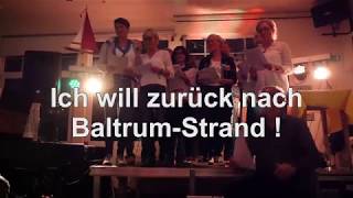 Baltrumstrand Ich will zurück  RolfsSabines Feier am 22092017 im Strandcafe Baltrum [upl. by Aisital419]