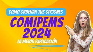 CONVOCATORIA COMIPEMS 2024  Orden de Opciones Educativas [upl. by Jermaine]