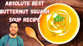 Butternut Squash Soup With Coconut Milk [upl. by Resa]