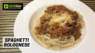 Spaghetti Bolognese Recipe [upl. by Ajan119]