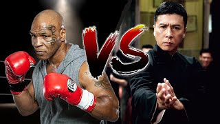 IP Man vs Mike Tyson in a threeminute fight in the movie IP MAN 3 2015 [upl. by Aerdnael]