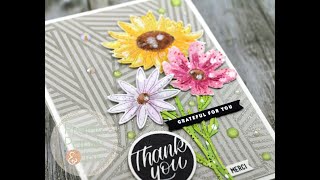 Watercolor Diecuts  AlteNew Watercolors  SSS Floral Stems [upl. by Ttereve84]