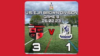 U15 Enfield Borough FC v Enfield Town FC EJA League Game 8 260223 [upl. by Yk924]