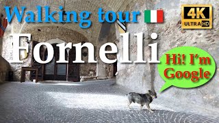 Fornelli Molise Italy【Walking Tour】With Captions  4K [upl. by Hebrew]