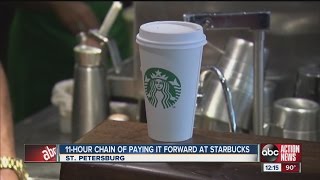 378 people consecutively Pay It Forward at Starbucks DriveThru [upl. by Oona]