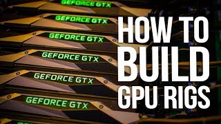 How to Build an Ethereum Mining RIG with 8 GPUs 2021 [upl. by Nwonknu]