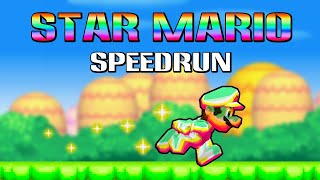 TAS New Super Mario Bros DS Star Mario Speedrun  1080p 60ᶠᵖˢ [upl. by Marielle]