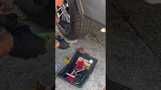 Drill hole in tire  tirerepair plug snapon blackmax f150 roadhazards flattire foryou [upl. by Gene180]