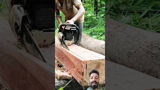 Como hacer tablones con la motosierra woodworking chainsaw stihl diy woodcutting [upl. by Hammad]