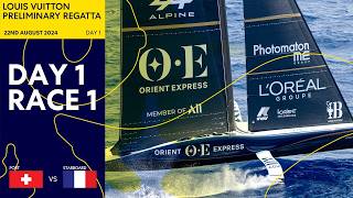 Alinghi Red Bull Racing vs Orient Express Racing Team  Full Race 22082024 [upl. by Carpio]