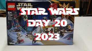 LEGO STAR WARS 2023 ADVENT CALENDAR DAY 20 [upl. by Korwun141]