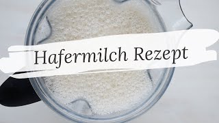 Hafermilch veganeinfachzerowaste [upl. by Milone]